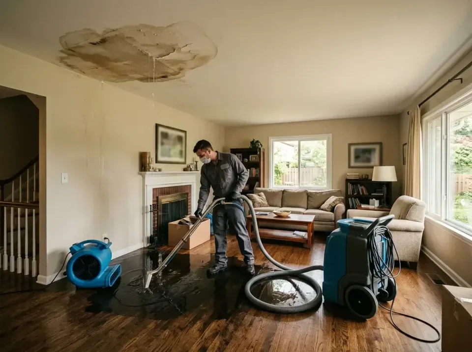 attic-pipe-burst-ceiling-drip-008 — frequently asked questions, Water Damage Restoration & Carpet Care in Lely Resort, FL
